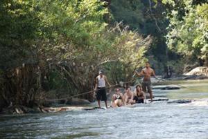 Bamboo rafting with Buddy Tours Chiang Mai