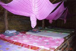 The place to sleep inside a hilltribe hut, Buddy Tours Chiang Mai