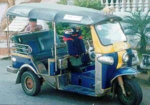 Tuc Tuc in Chiang Mai, Thailand