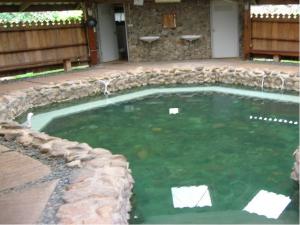 Private mineral bath at Hot Spring