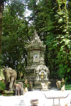 Relic shrine in Doi Inthanon National Park