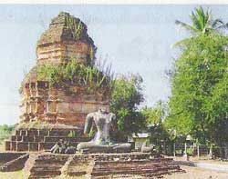A stupa in Chiang Saen
