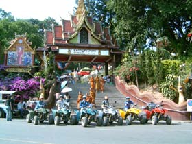Atv tour - Doi Suthep Temple, Chiang Mai, Thailand 