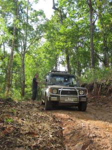 4WD off-road jungle adventure in the mountains around Chiang Mai, Thailand 
