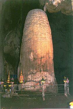 Stalactite in Muang On Cave, Chiang Mai, Thailand